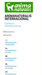 Mobile Screenshot of animanaturalis.org